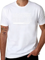 Flight Attendant Retirement Loading T-Shirt