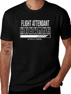 Flight Attendant Retirement Loading T-Shirt