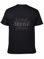 But First Country Music T-Shirt - Black