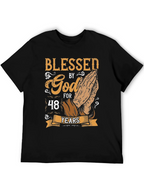 Blessed By God 48 Years T-Shirt