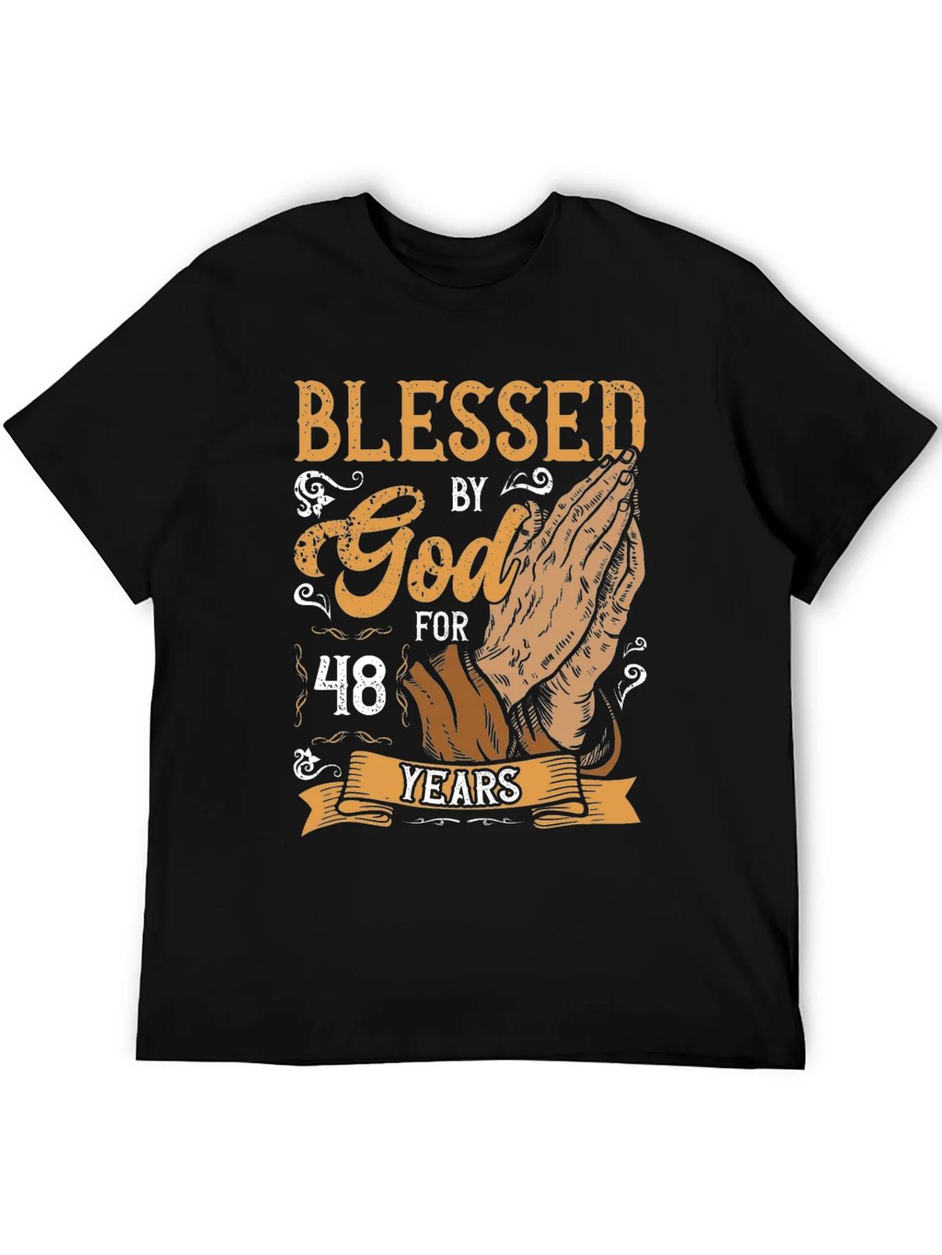 Blessed By God 48 Years T-Shirt