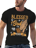 Blessed By God 48 Years T-Shirt