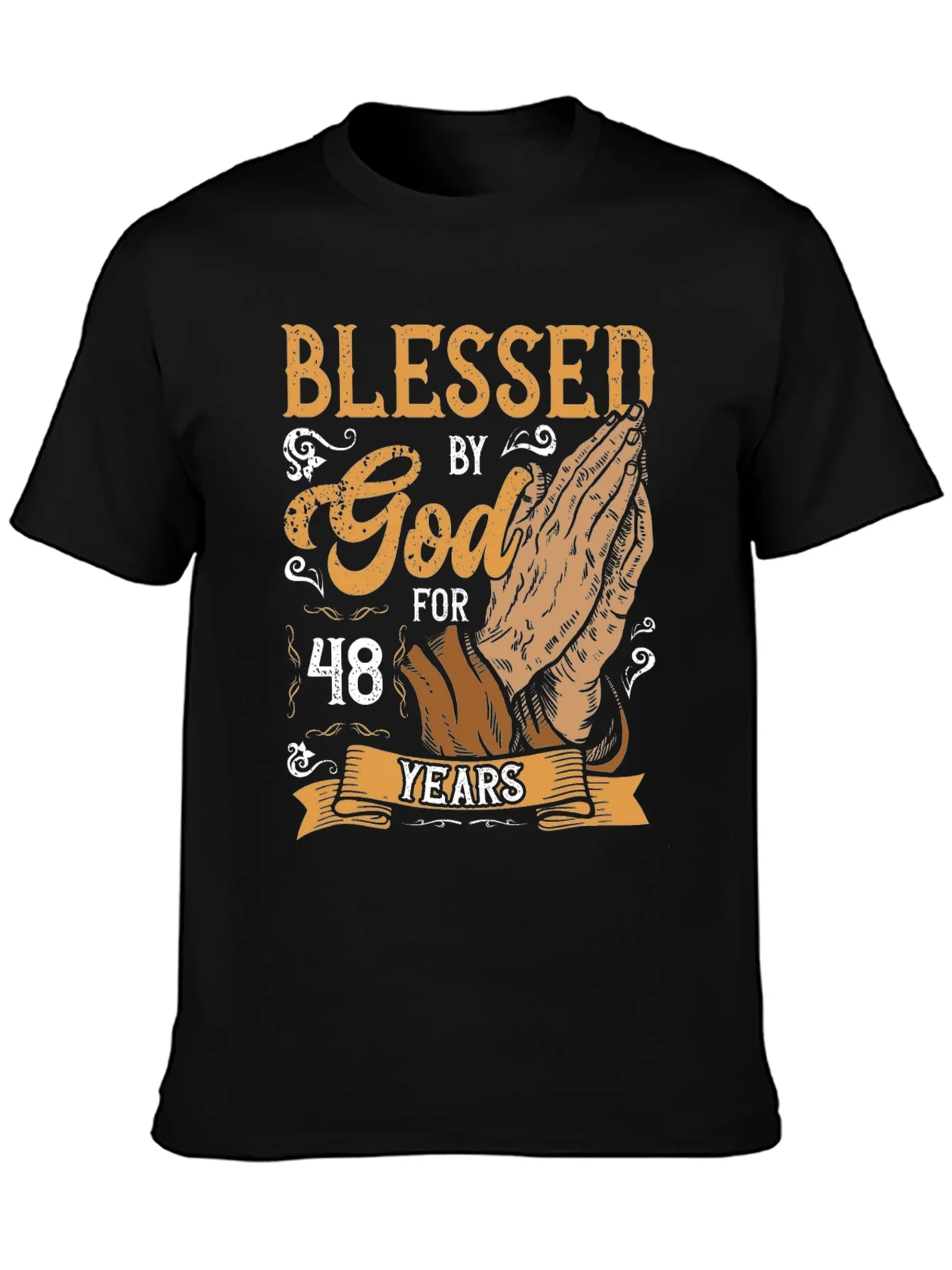 Blessed By God 48 Years T-Shirt