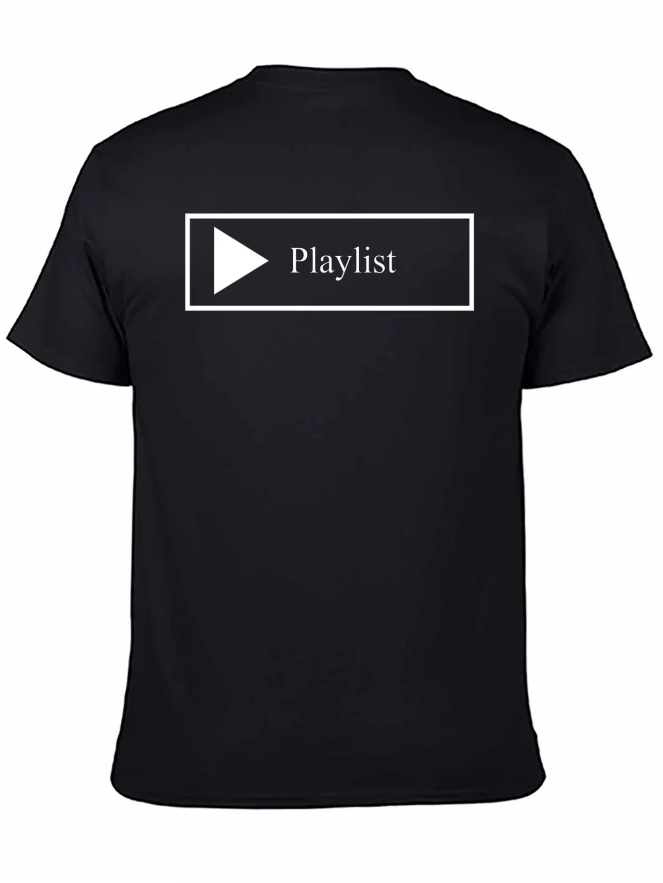 Playlist Graphic Tee - Music Lover T-Shirt