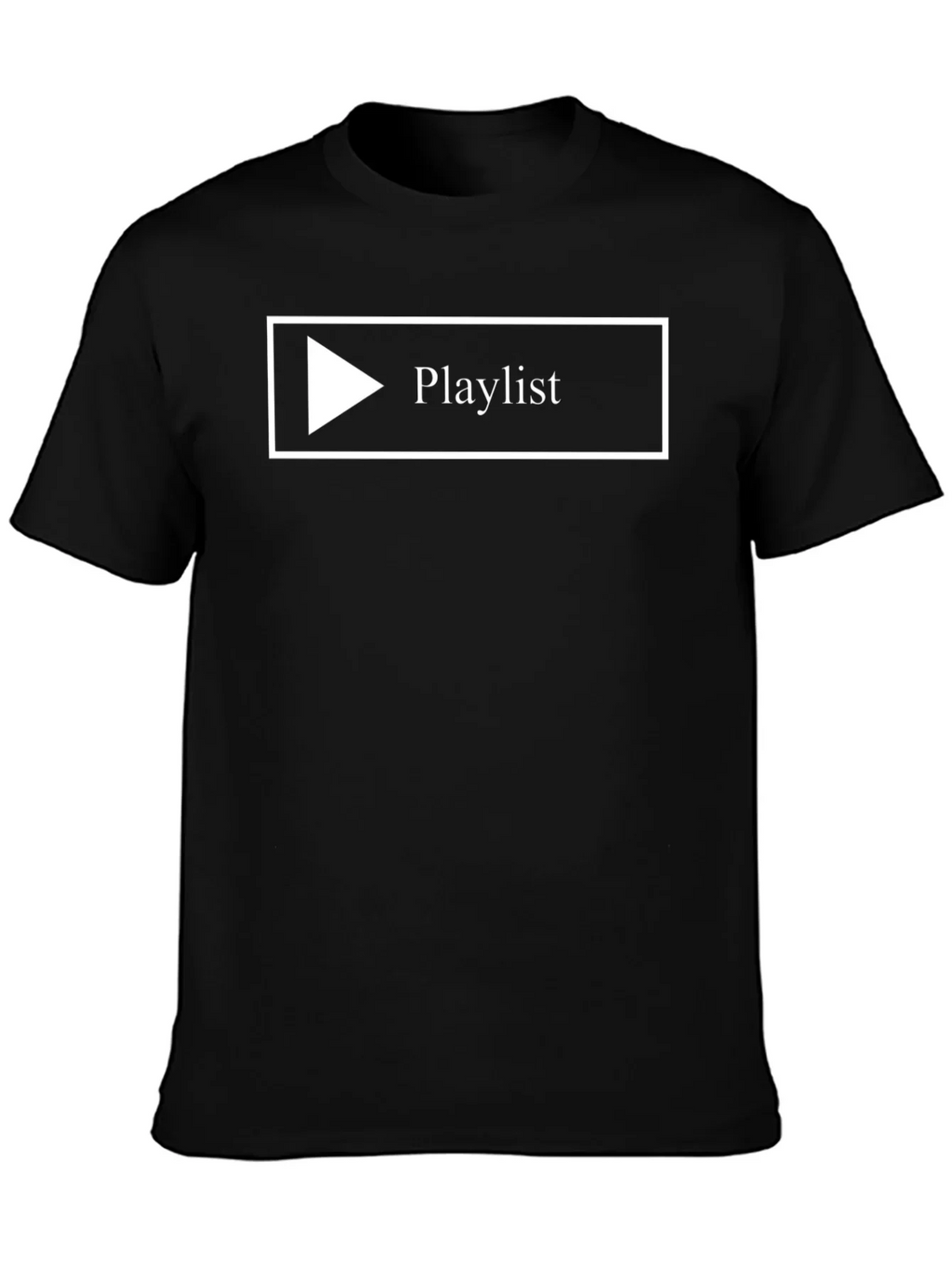 Playlist Graphic Tee - Music Lover T-Shirt
