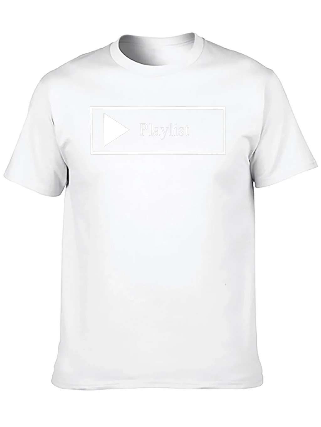 Playlist Graphic Tee - Music Lover T-Shirt