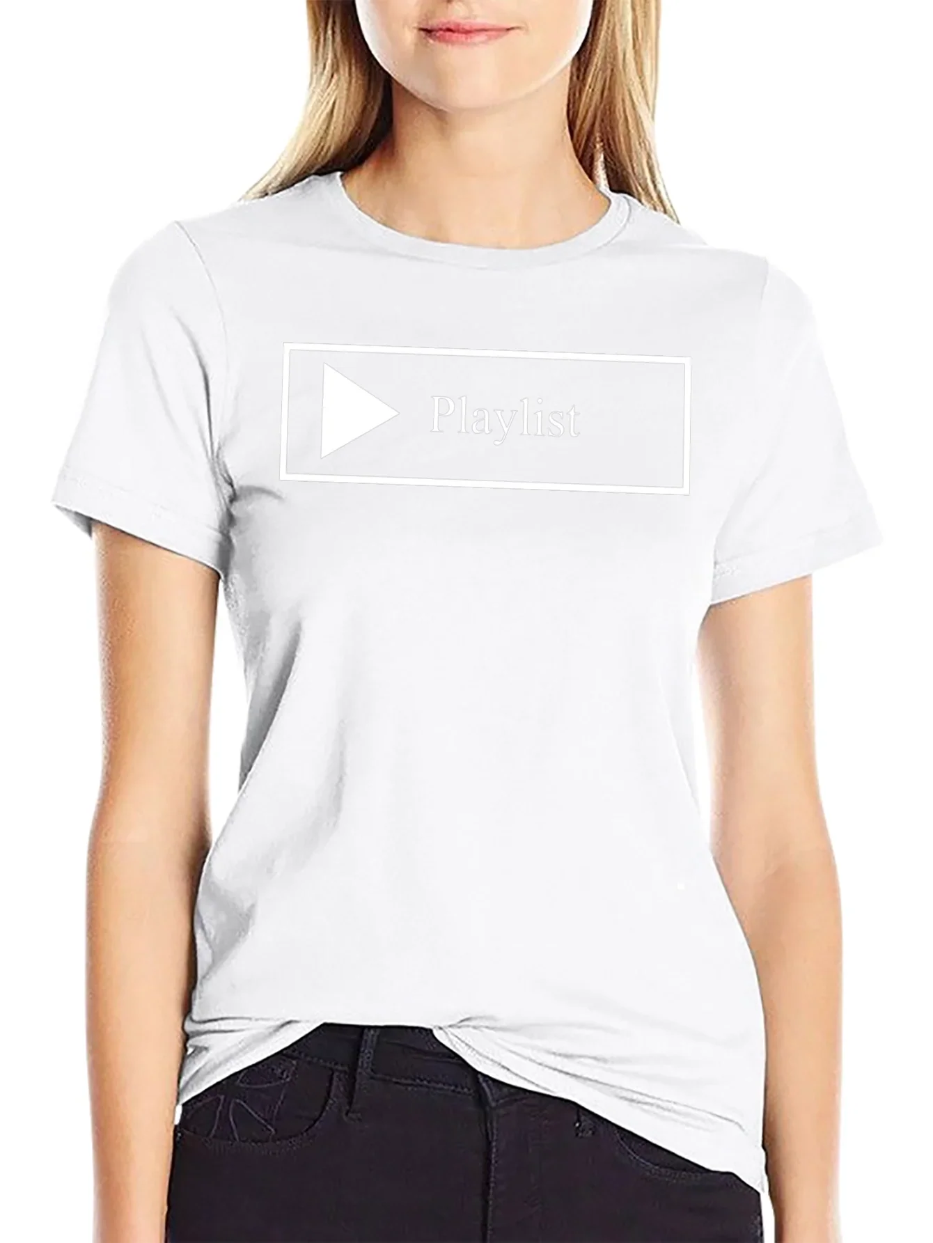 Playlist Graphic Tee - Music Lover T-Shirt
