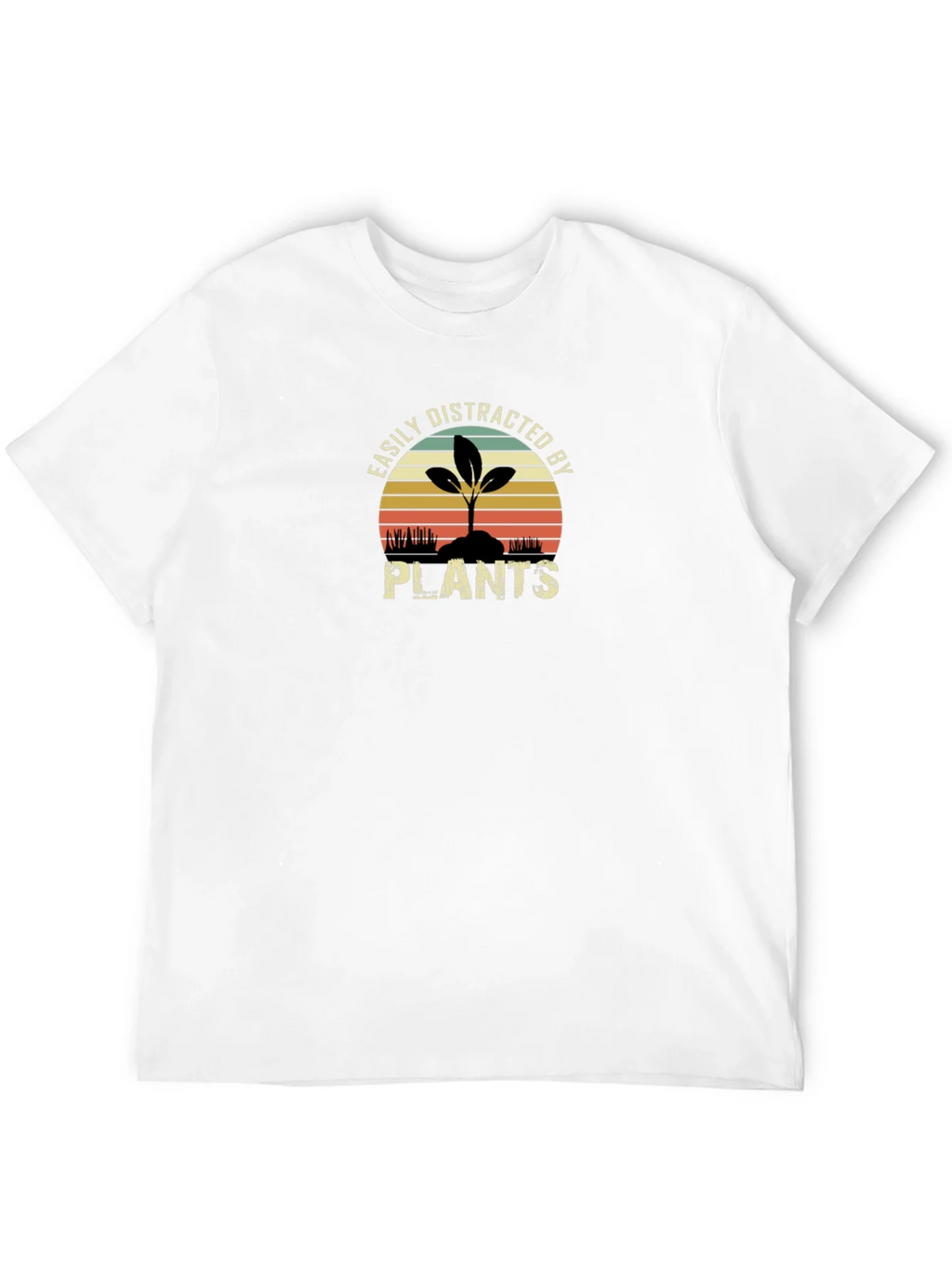 Easily Distracted By Plants Graphic T-Shirt