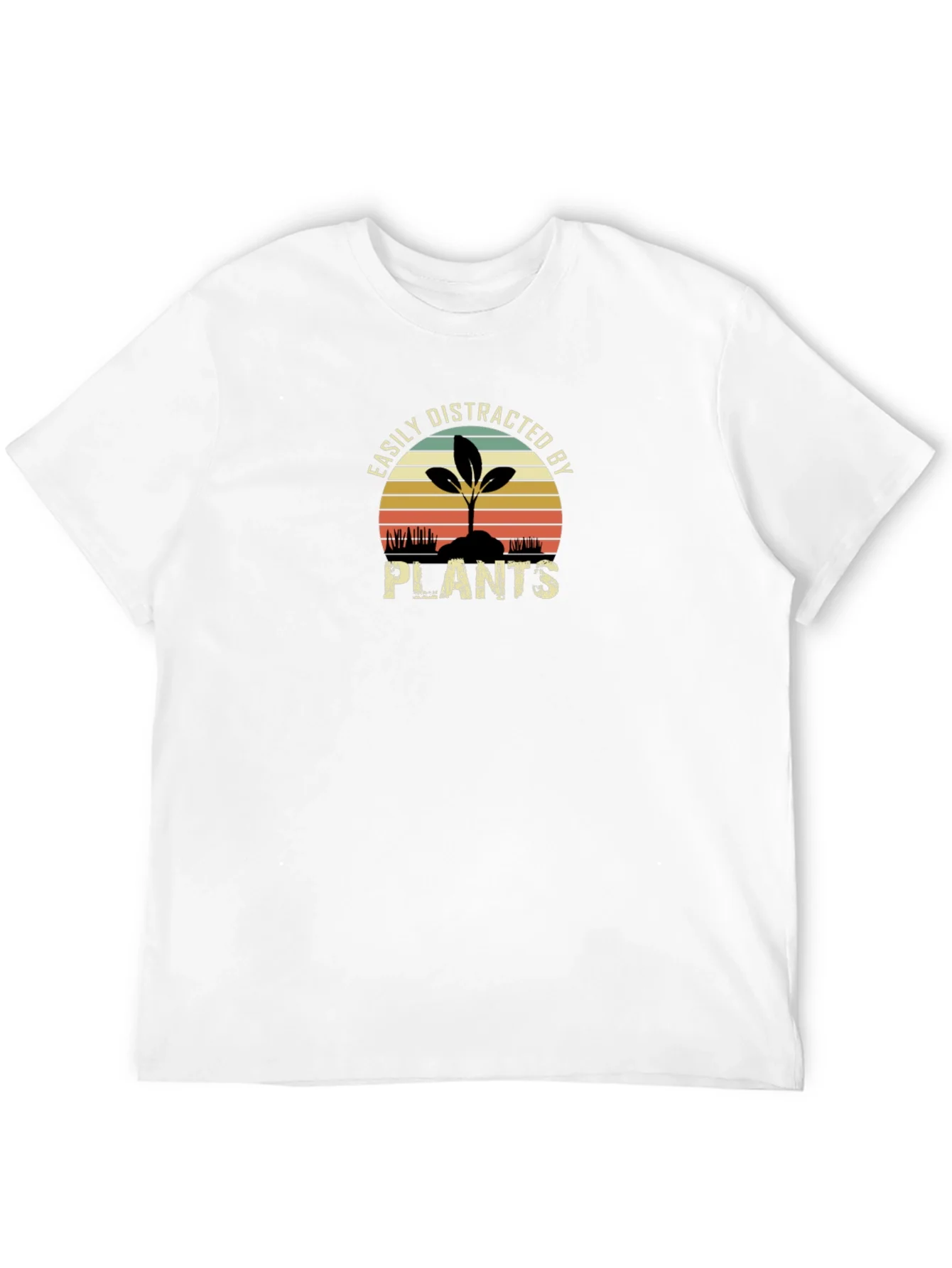Easily Distracted By Plants Graphic T-Shirt