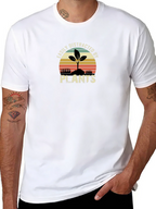 Easily Distracted By Plants Graphic T-Shirt
