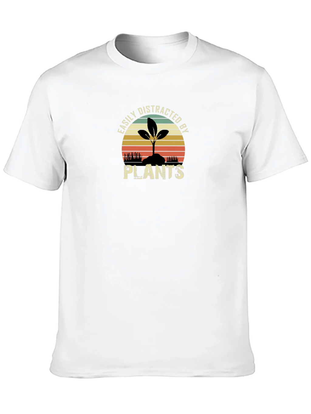 Easily Distracted By Plants Graphic T-Shirt