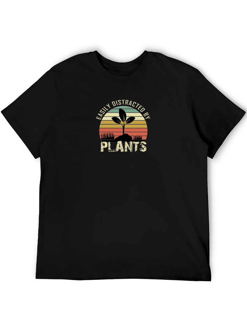 Easily Distracted By Plants Graphic T-Shirt
