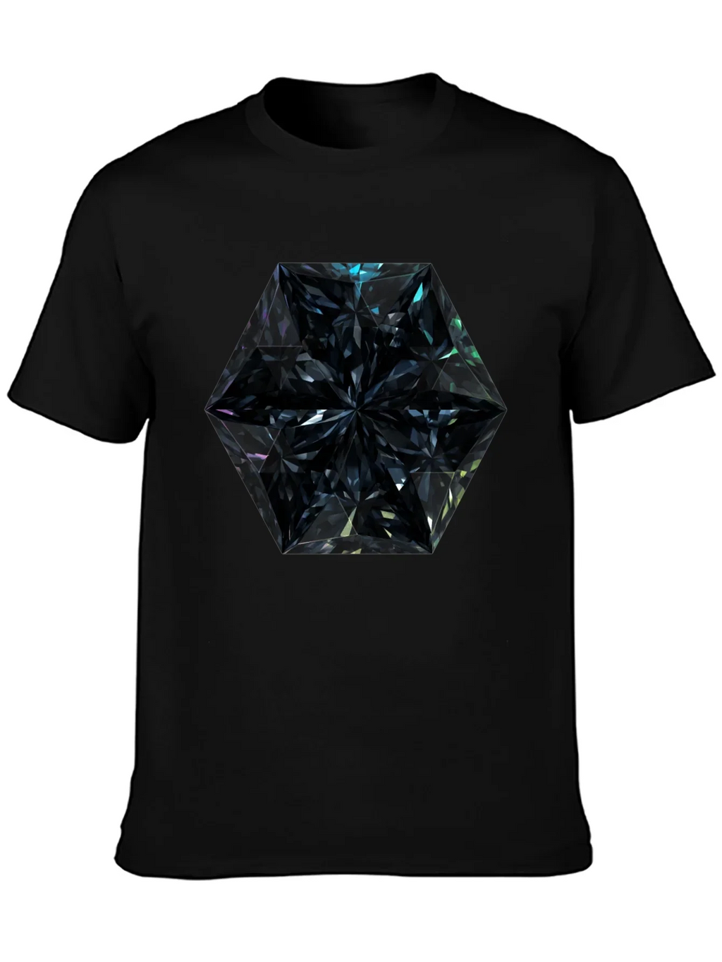 Black Diamond Geometric T-Shirt