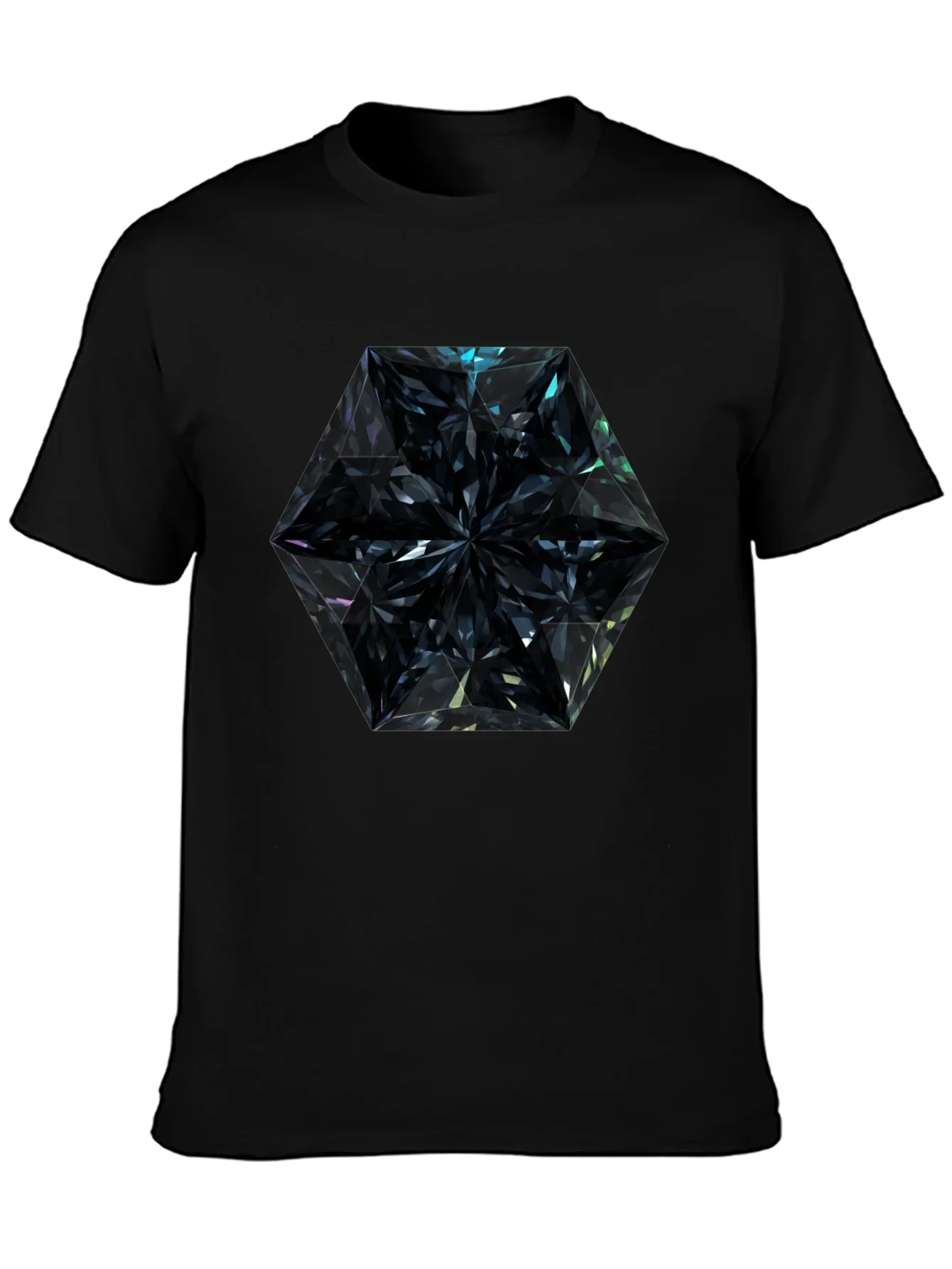 Black Diamond Geometric T-Shirt