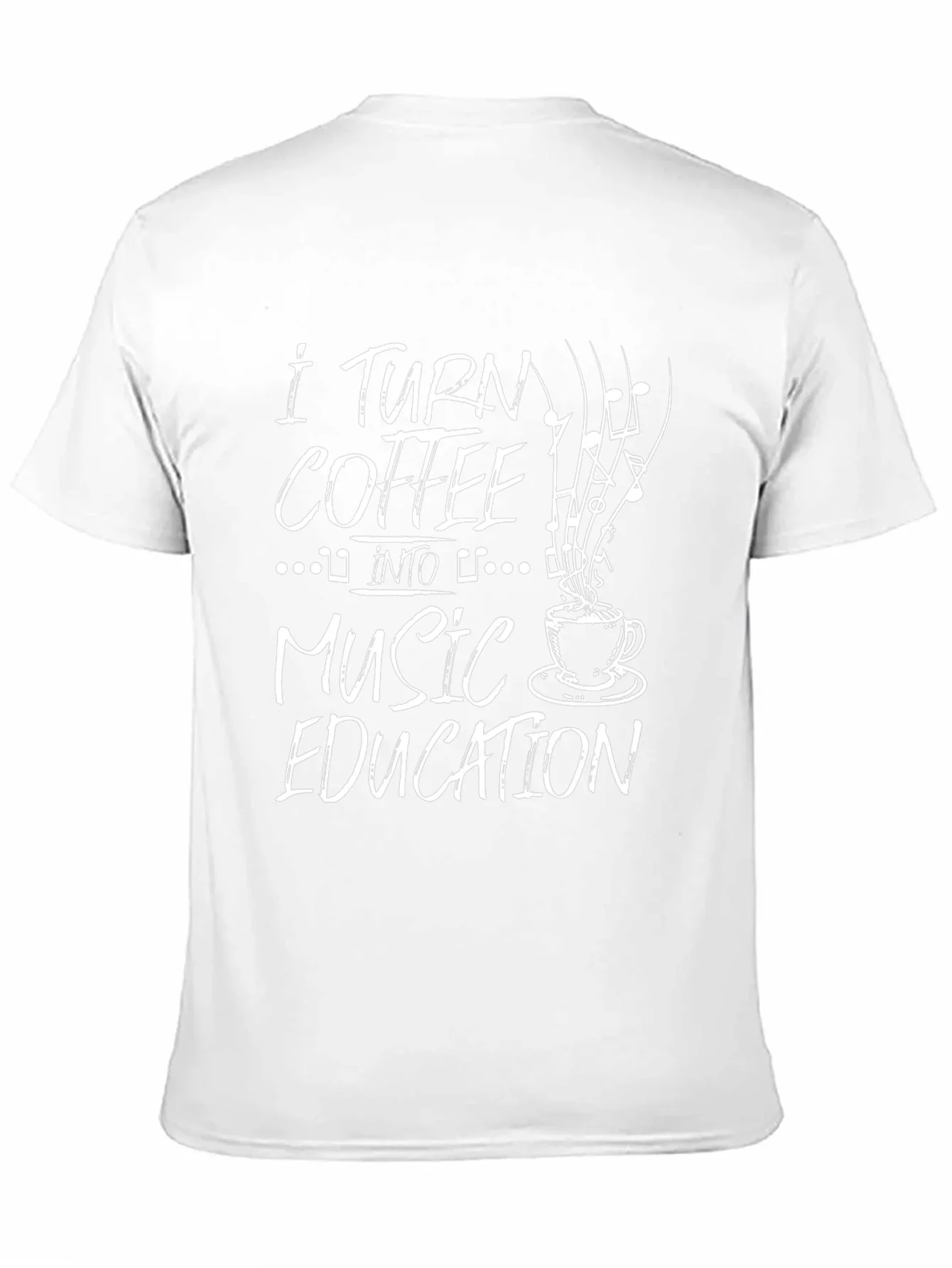 Coffee to Music Education Graphic T-Shirt