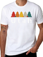Utah Retro Trees Graphic Tee
