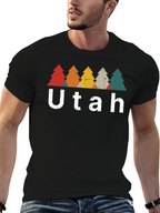 Utah Retro Trees Graphic Tee