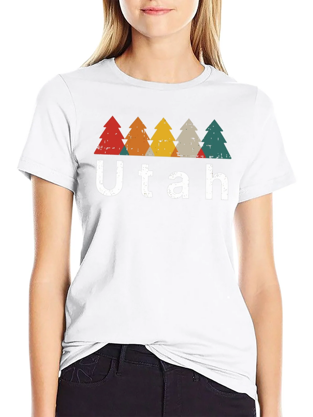 Utah Retro Trees Graphic Tee