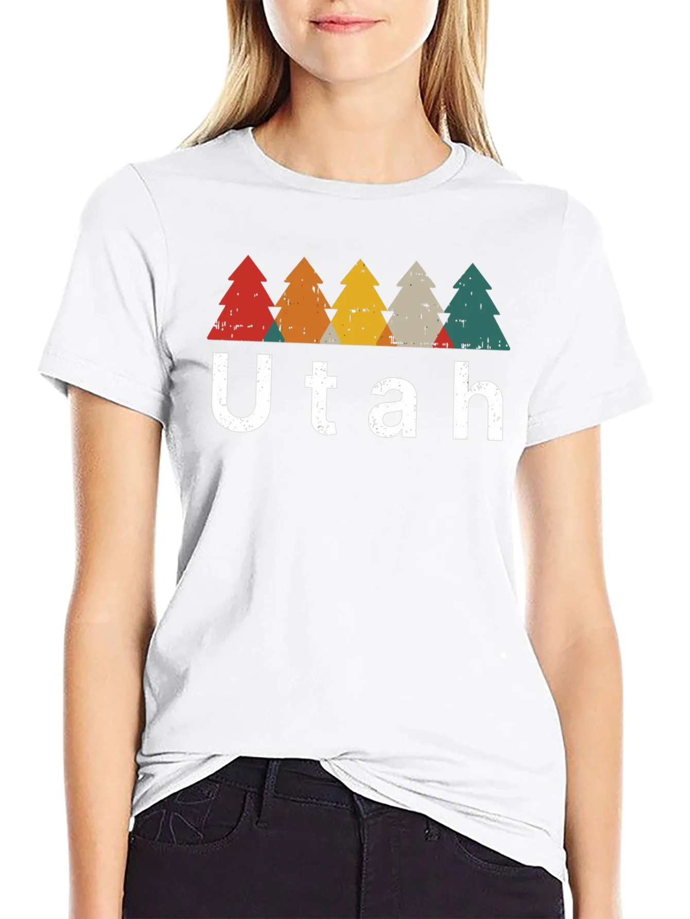 Utah Retro Trees Graphic Tee