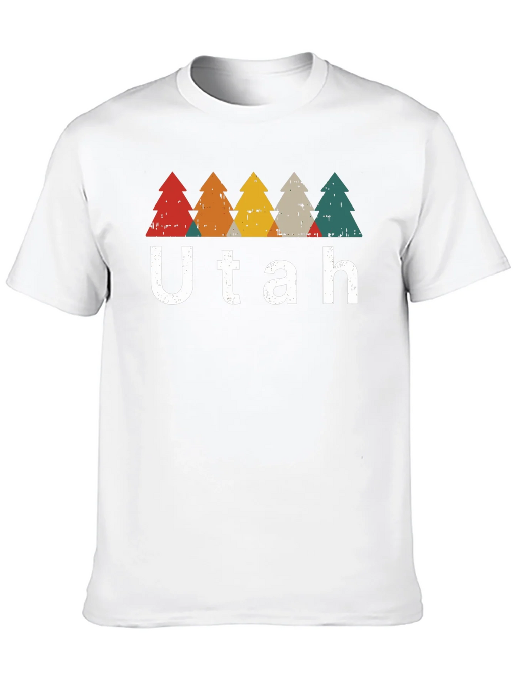 Utah Retro Trees Graphic Tee