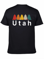 Utah Retro Trees Graphic Tee