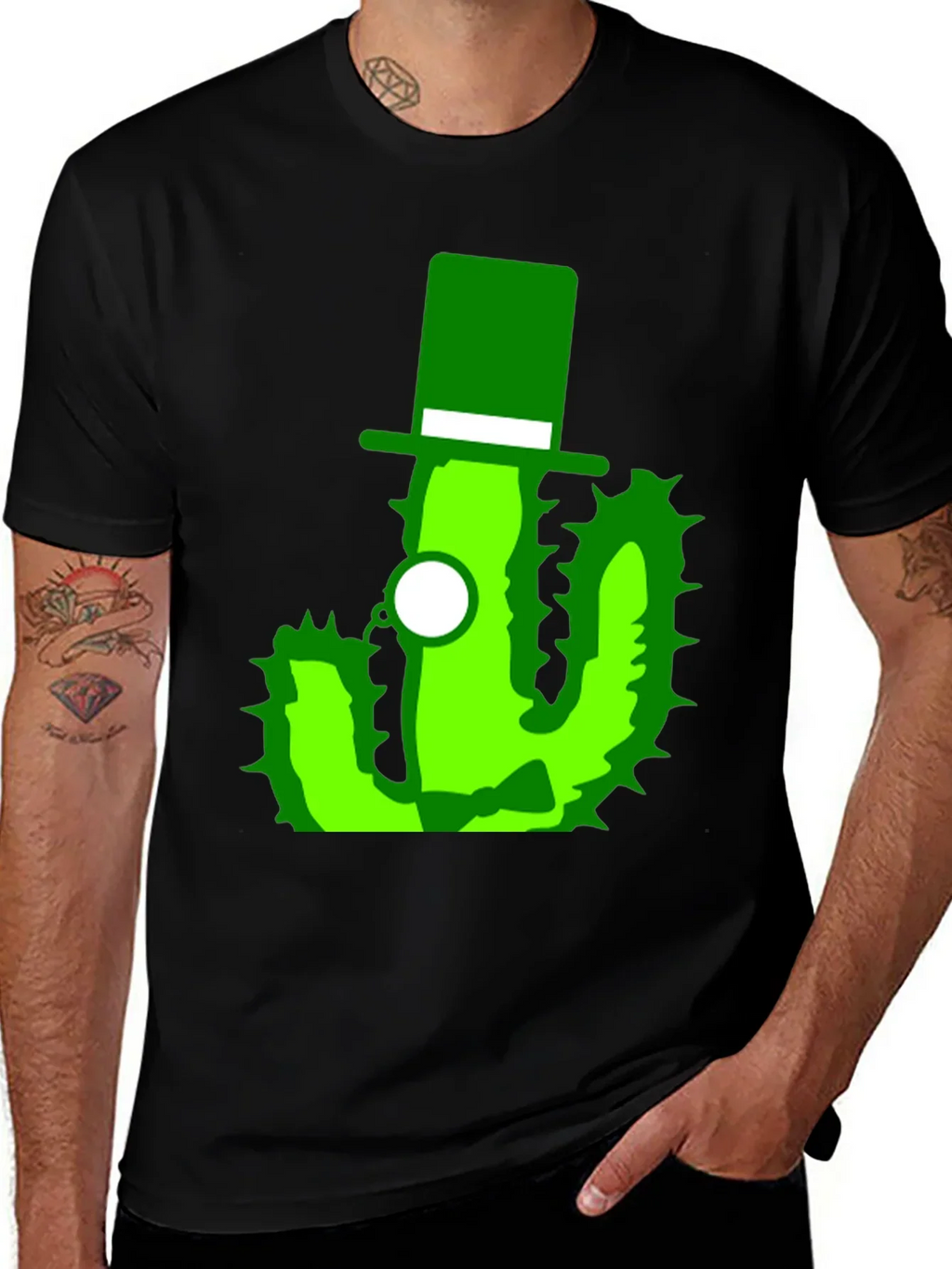 Cactus Gentleman T-Shirt