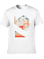 Downhill Mountain Biking Graphic Tee - Black