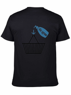 Lotion Basket Black T-Shirt - Funny & Unique Design