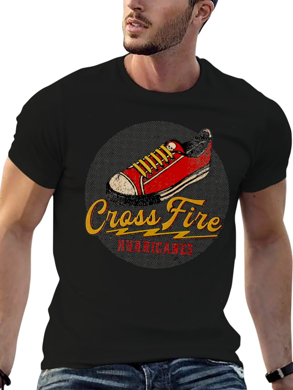 Cross Fire Hurricanes Graphic Tee