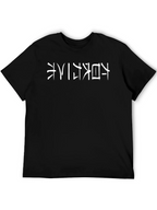 Black T-Shirt with Japanese Text