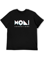 MONI Sensations Black Graphic T-Shirt