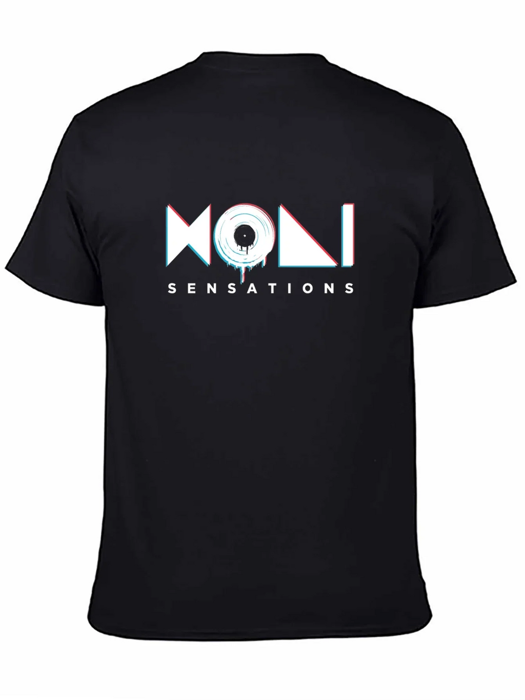 MONI Sensations Black Graphic T-Shirt