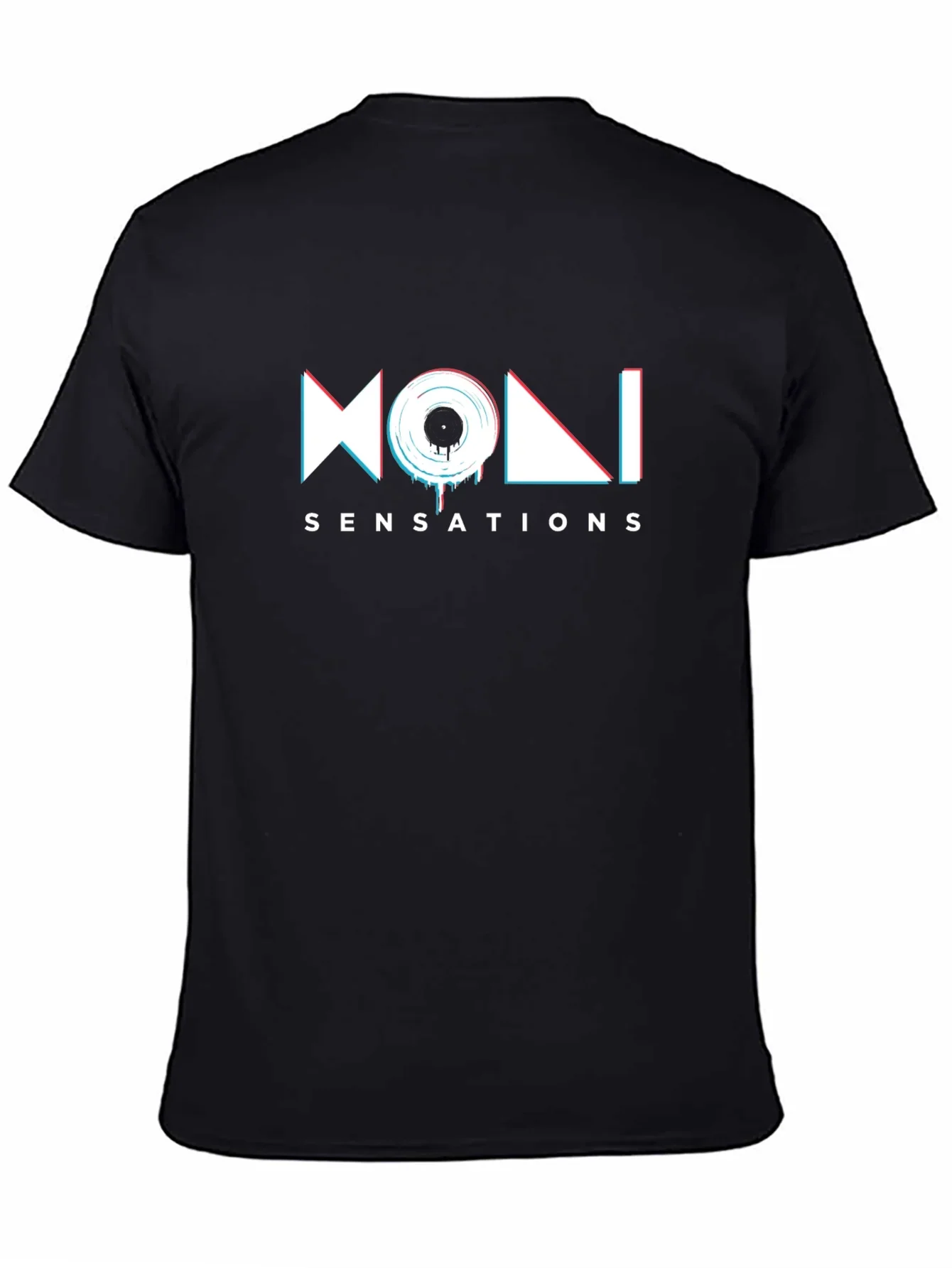 MONI Sensations Black Graphic T-Shirt