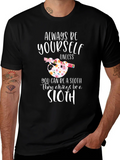 Always Be Yourself Sloth Graphic Tee