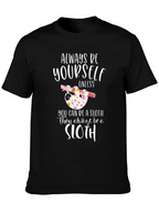 Always Be Yourself Sloth Graphic Tee
