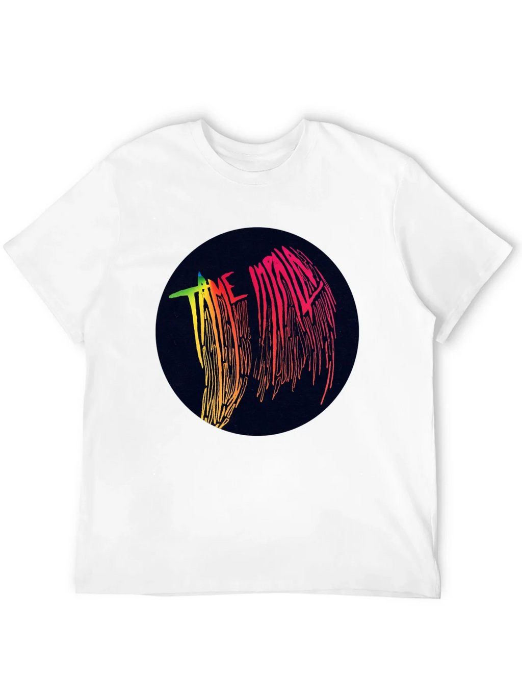 Tame Impala Graphic Black T-Shirt - Retro Style