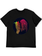 Tame Impala Graphic Black T-Shirt - Retro Style