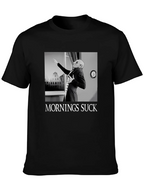 Mornings Suck Nosferatu T-Shirt
