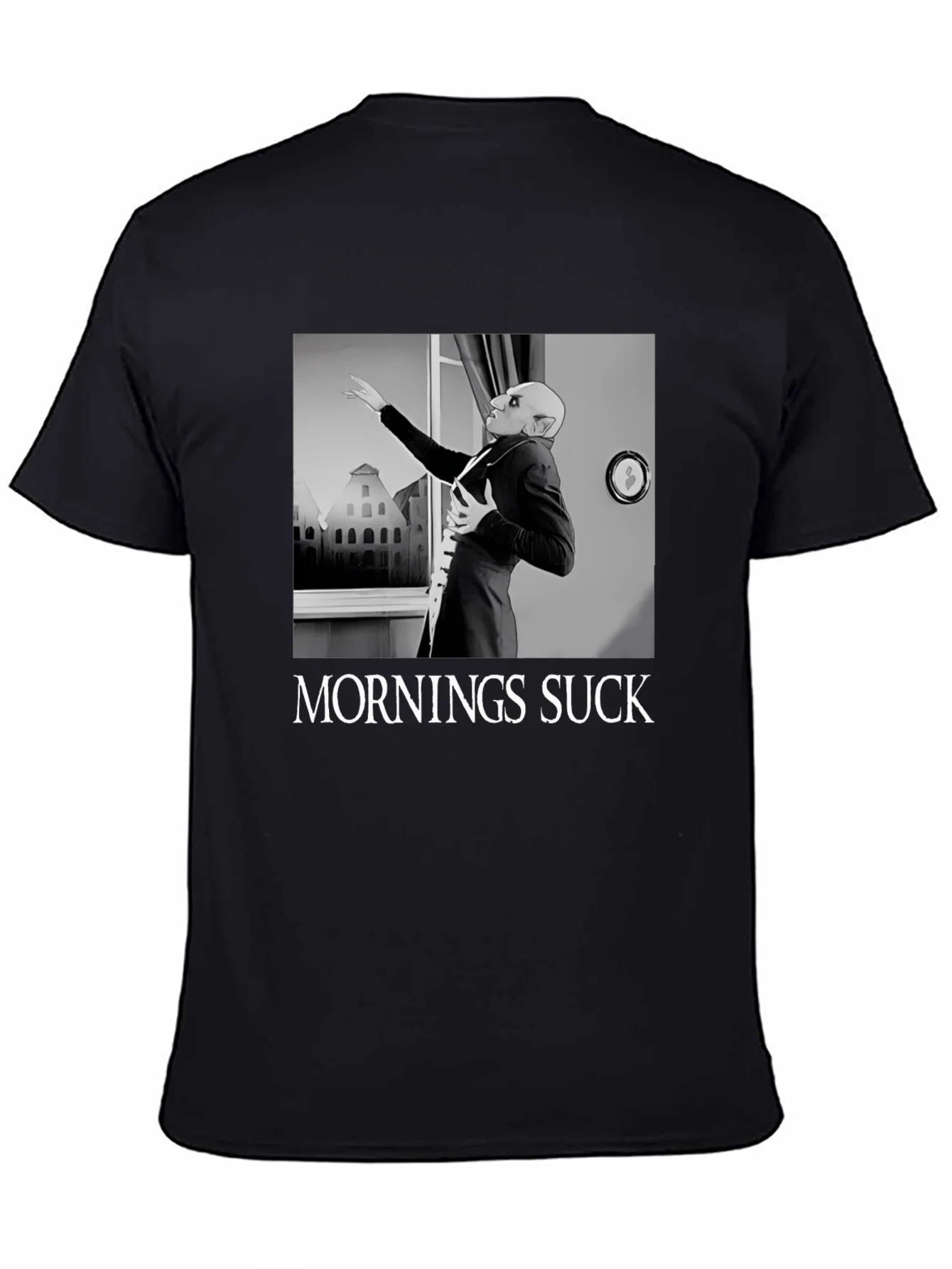 Mornings Suck Nosferatu T-Shirt