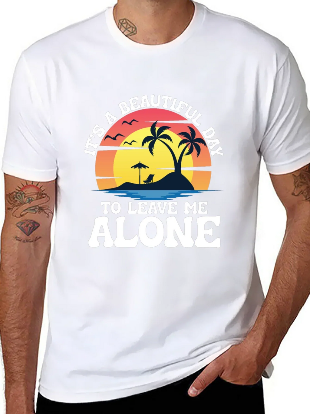 Its A Beautiful Day To Leave Me Alone T-Shirt
