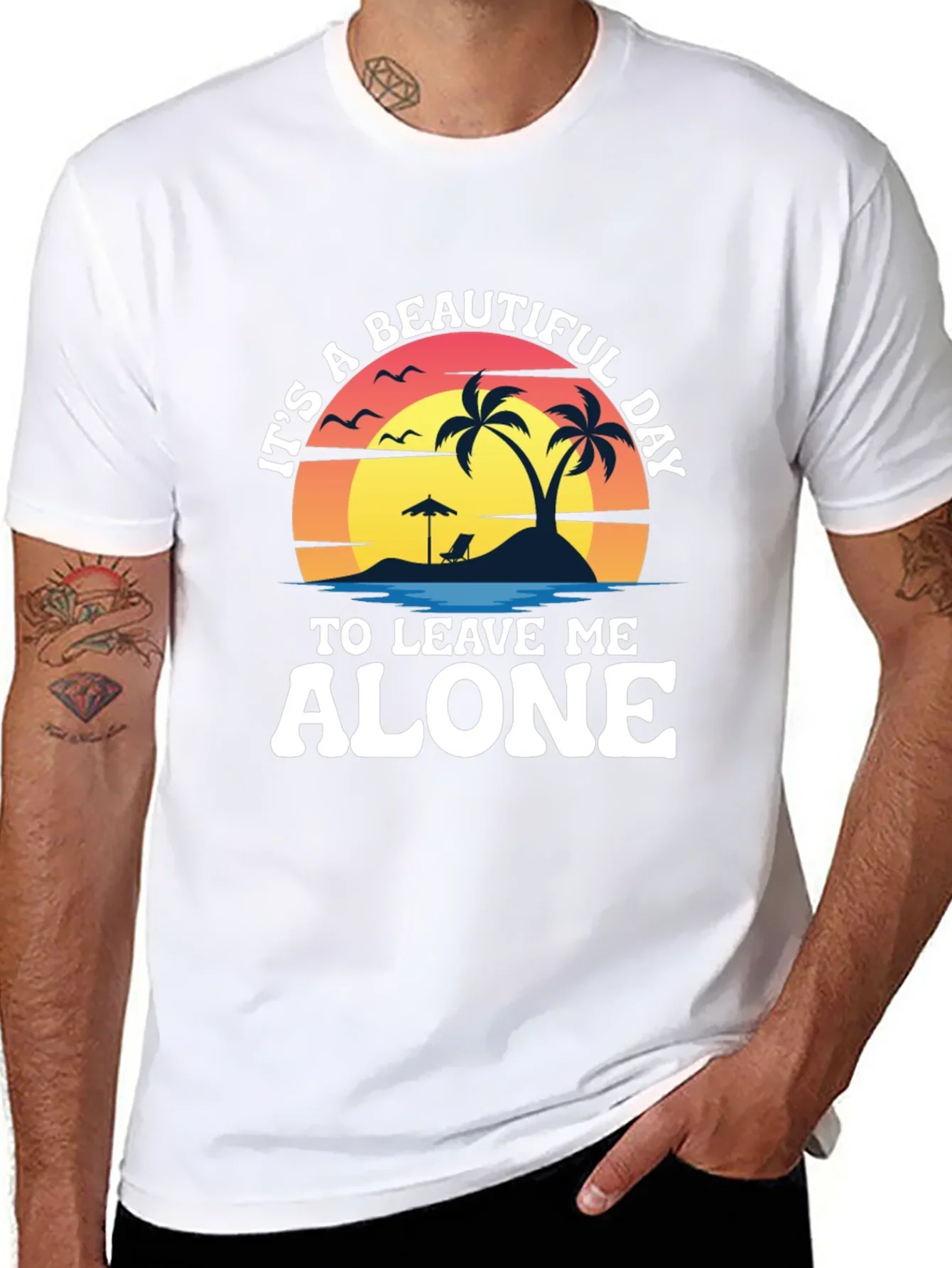 Its A Beautiful Day To Leave Me Alone T-Shirt