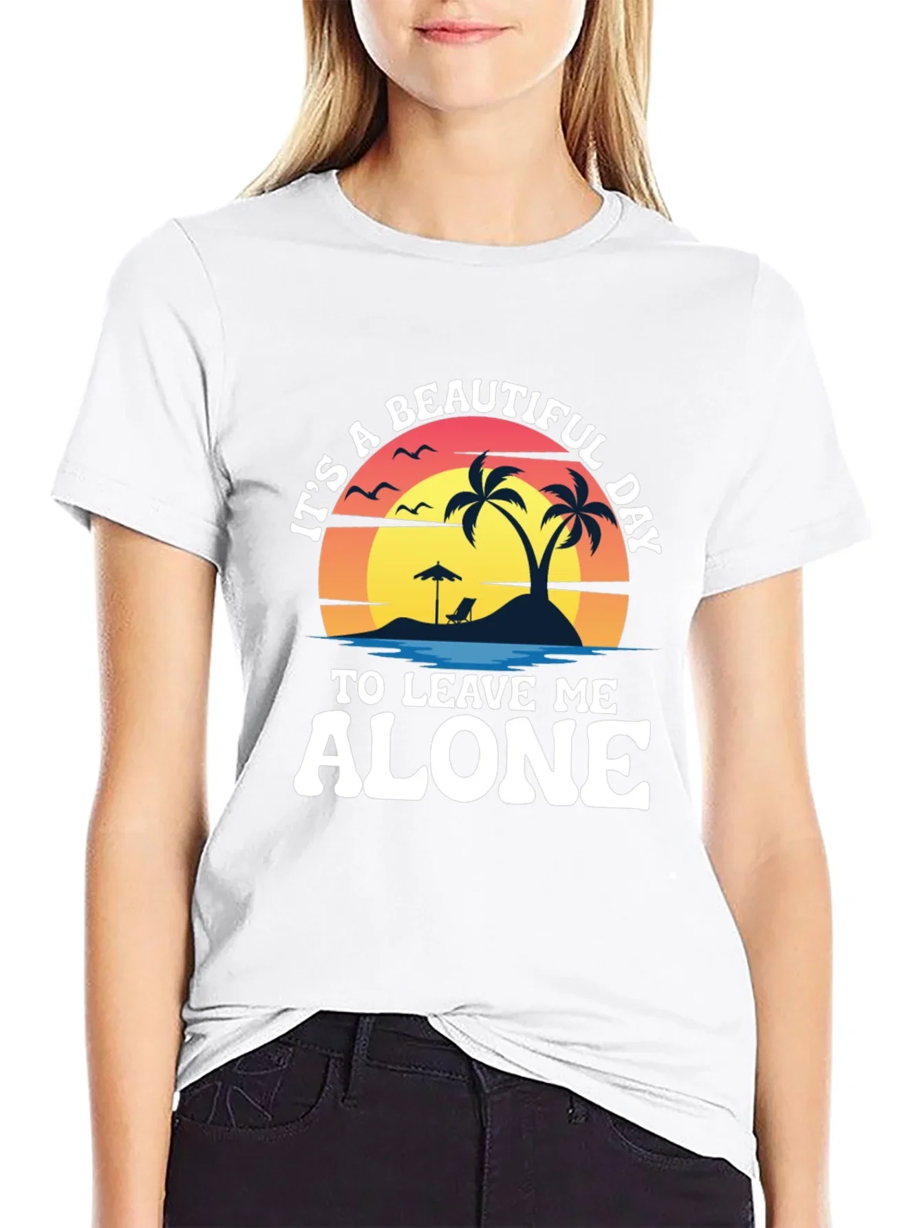Its A Beautiful Day To Leave Me Alone T-Shirt