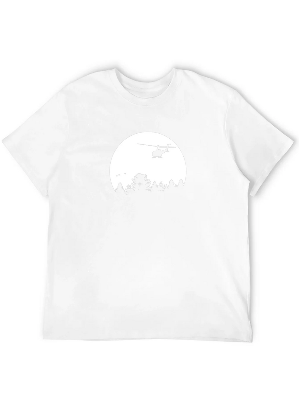 Helicopter Silhouette T-Shirt