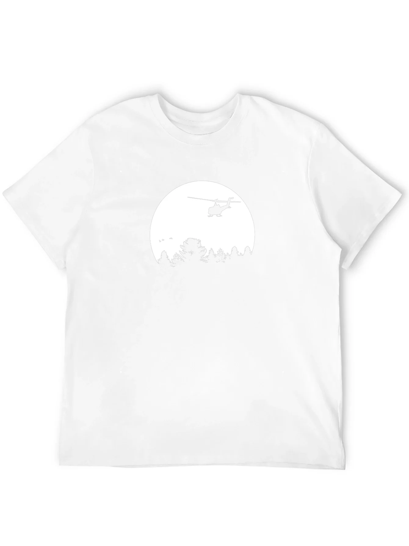 Helicopter Silhouette T-Shirt