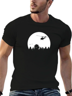Helicopter Silhouette T-Shirt