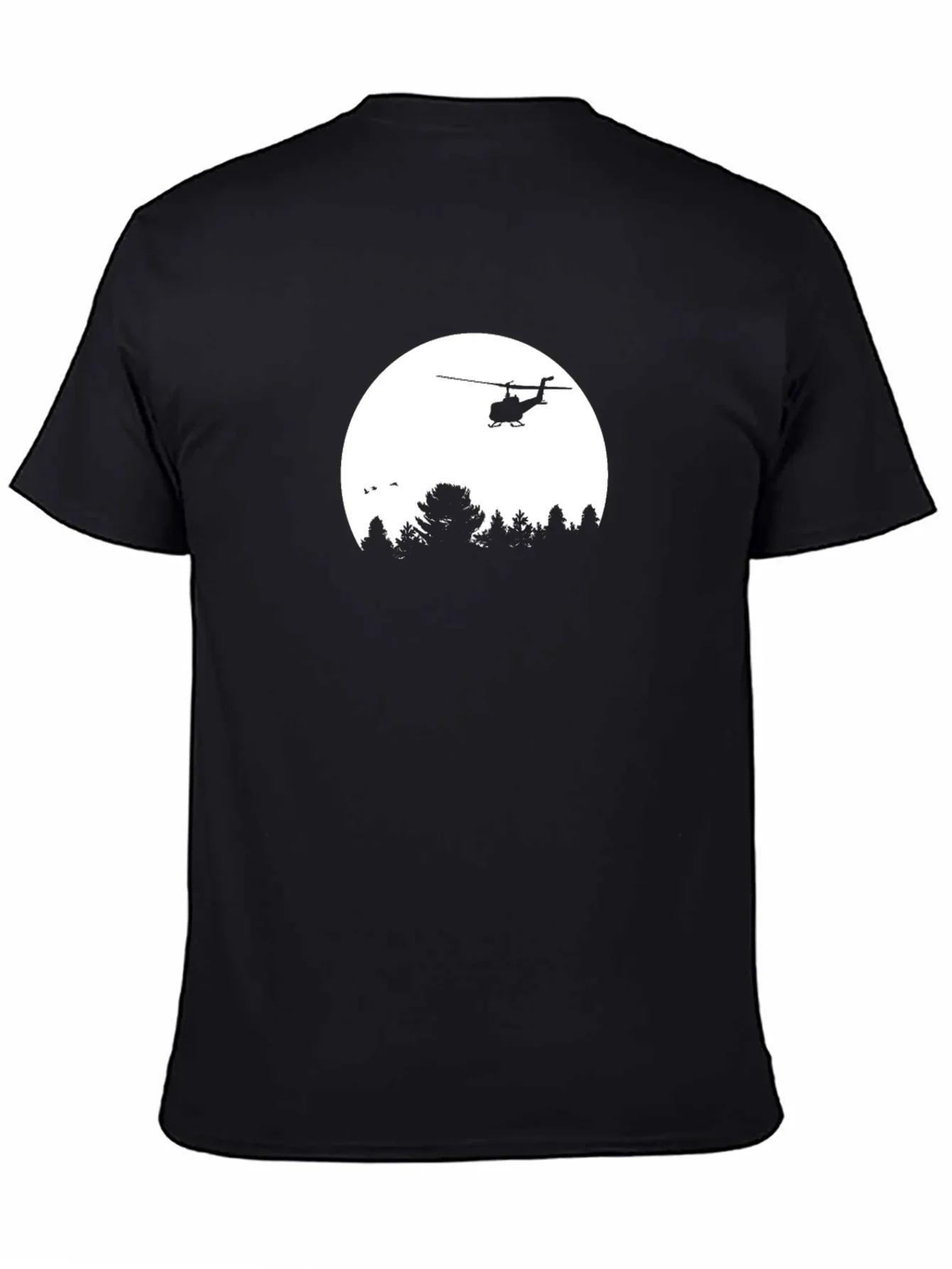 Helicopter Silhouette T-Shirt