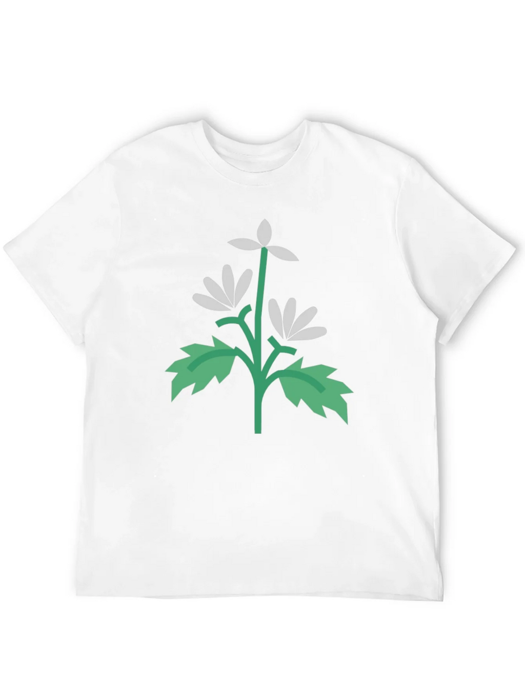 Floral Graphic Black T-Shirt | Unisex