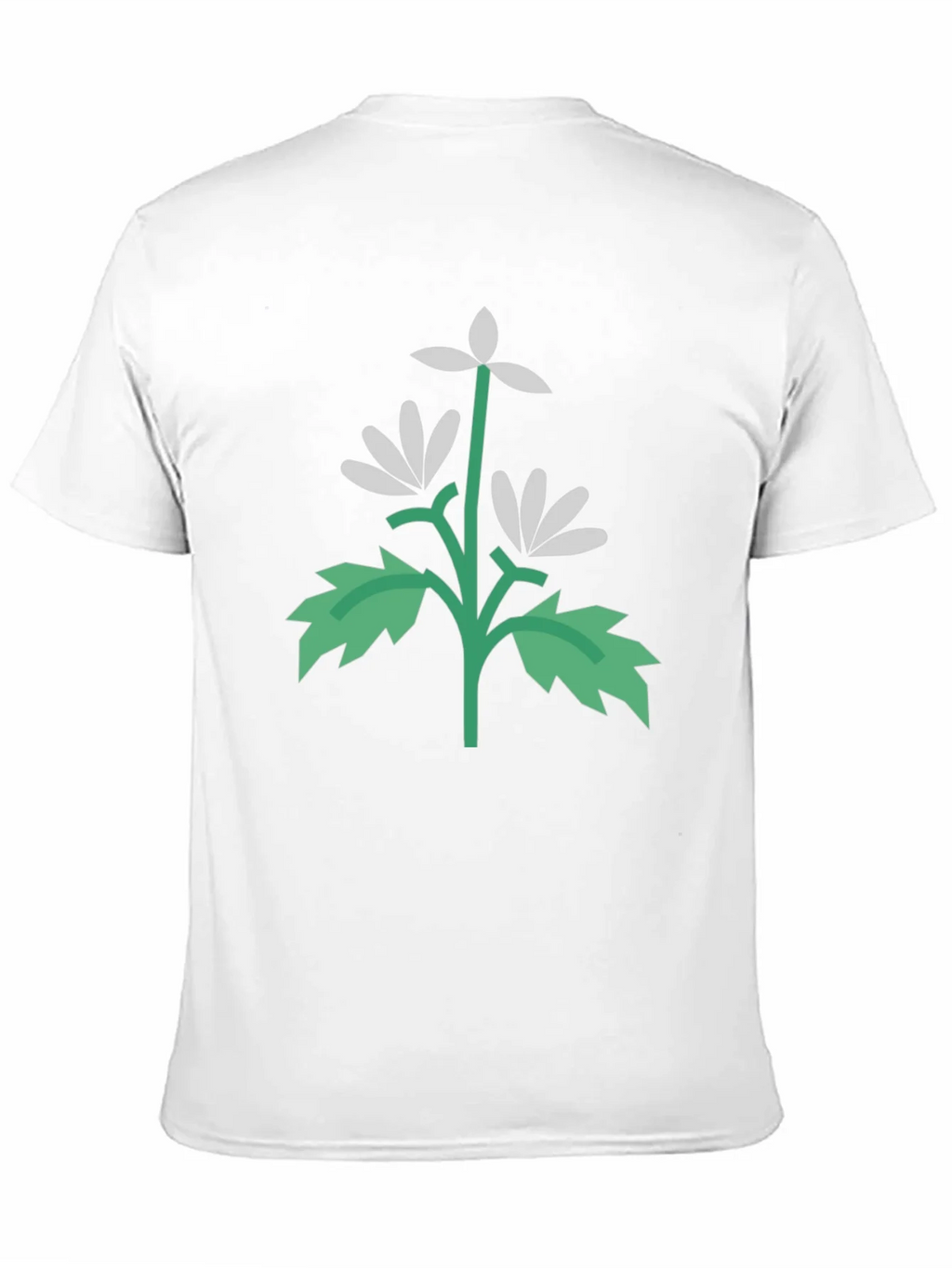 Floral Graphic Black T-Shirt | Unisex