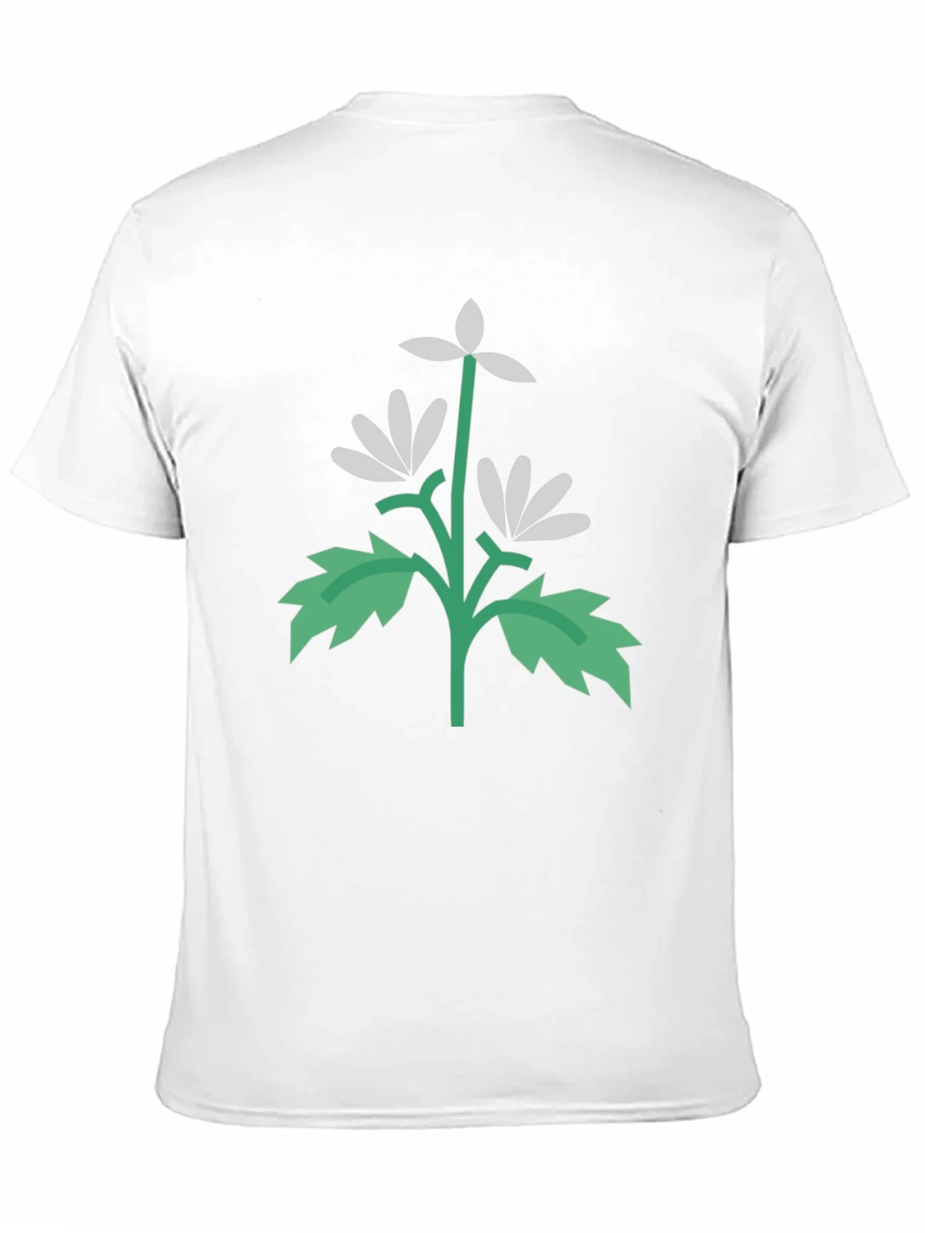 Floral Graphic Black T-Shirt | Unisex
