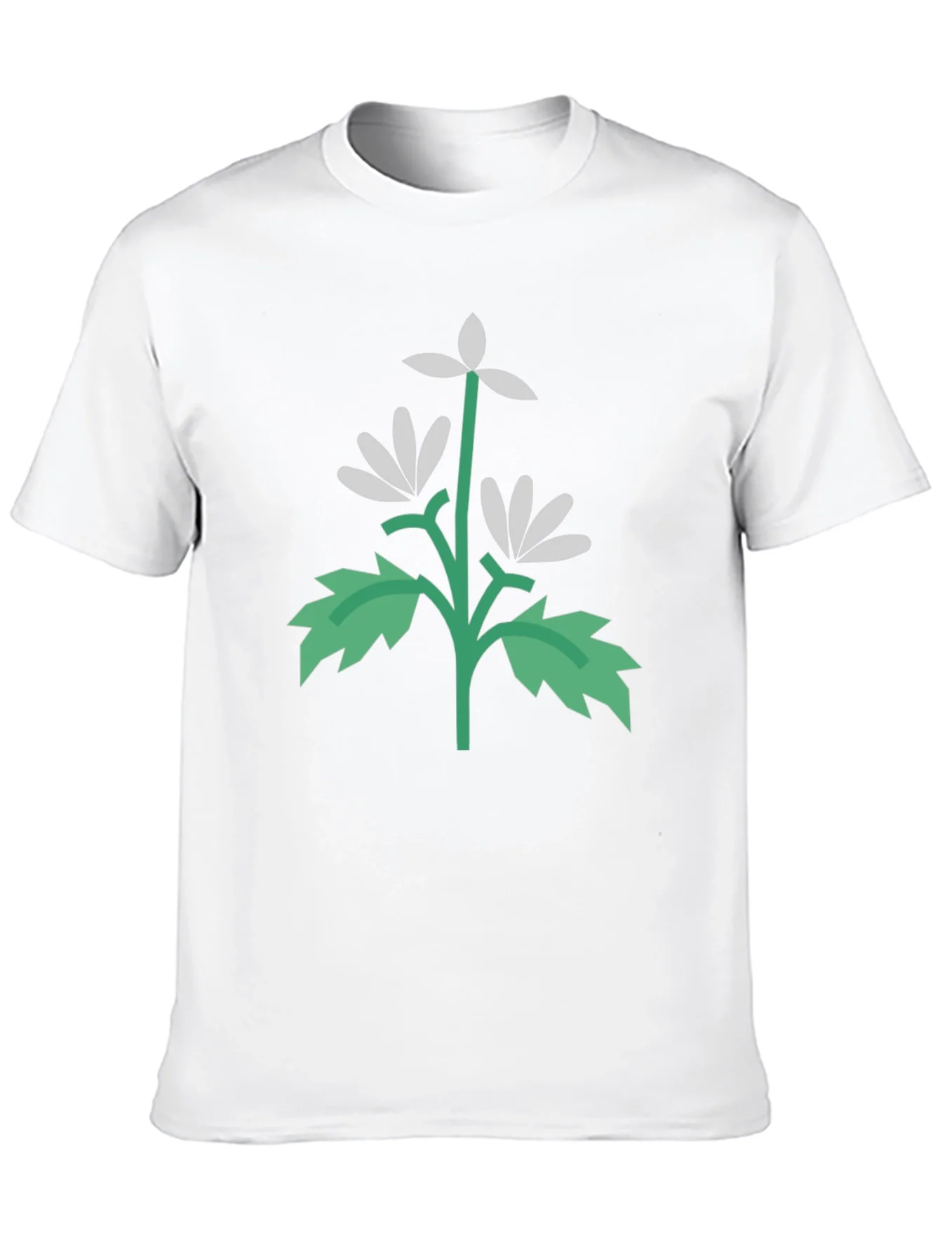 Floral Graphic Black T-Shirt | Unisex